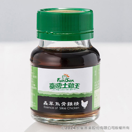 蟲草烏骨雞精禮盒60ml-90入-1